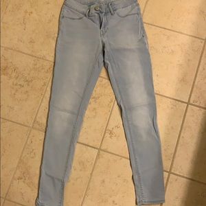 COMFY light wash jeggings